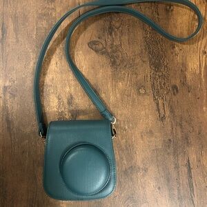 Elegant Green Crossbody Polaroid Camera Bag